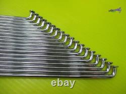 Fit HONDA XR75 1973 1976 FR/RR Chrome SPOKE SET 72 Pcs. NIPPLE GOLD JAPAN mi