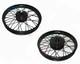 Fit Royal Enfield Electra Std 40 Spoke Front Disc Break & Rear Wheel Rim 19