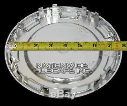 Fits 07-14 Cadillac Escalade Chrome 22 Wheel Center Hub Caps Hubs Rim Covers LC