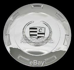 Fits 07-14 Cadillac Escalade Chrome 22 Wheel Center Hub Caps Hubs Rim Covers LC