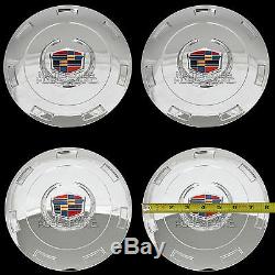 Fits 07-14 Cadillac Escalade Chrome 22 Wheel Center Hub Caps Hubs Rim Covers RC