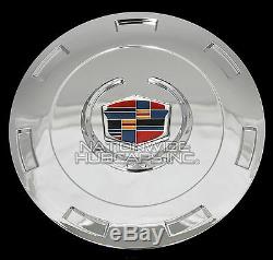 Fits 07-14 Cadillac Escalade Chrome 22 Wheel Center Hub Caps Hubs Rim Covers RC