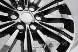 Fits Cadillac XT5 2017-19 Chrome Black 18 Wheel Skins Hub Caps Alloy Rim Covers