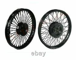 Fits Royal Enfield 80 Spoke Front Rear Disc Brake Steel Wheel Rim Wm2 19