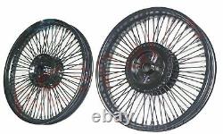 Fits Royal Enfield Classic 80 Spoke Front Rear Disc Brake Wheel Rim Black