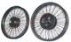 Fits Royal Enfield Classic 80 Spoke Front Rear Disc Brake Wheel Rim Black Aes