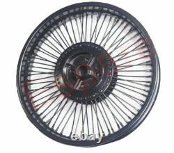 Fits Royal Enfield Classic 80 Spoke Front Rear Disc Brake Wheel Rim Black AEs