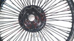Fits Royal Enfield Classic 80 Spoke Front Rear Disc Brake Wheel Rim Black AEs