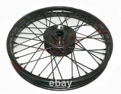 Fits Royal Enfield Classic Front Disc Break & Rear Wheel Rim Set 40 Spoke