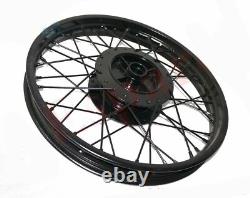 Fits Royal Enfield Classic Front Disc Break & Rear Wheel Rim Set 40 Spoke