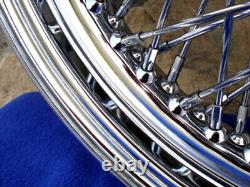 For 73-84 Harley Shovel Head 16x3 80 Spoke Twisted Front Or Rear Wheel