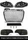For Audi A4 B7 04-08 Rs4 Look Honeycomb Grill + Led Headlights+rear Lights