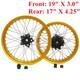 For Bmw G310gs 19 3 17 4.25 Front Rear Spoke Wheels Casting Hubs Rims Set
