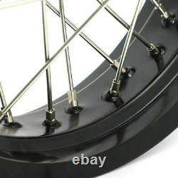 For BMW G310GS 19 3 17 4.25 Tubeless Front Rear Spoke Wheels Hubs Rims Set