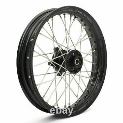 For BMW G310GS 19 3 17 4.25 Tubeless Front Rear Spoke Wheels Hubs Rims Set