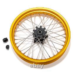 For BMW G310GS 19x2.5 17x3.5 Front Rear Supermotard Spoke Wheels Hubs Alloy Rims