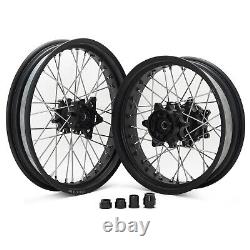 For BMW G310GS Aluminum Front 19 3 Rear 17 4.25 36 Spoke Wheels Rim Hub Set