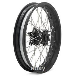 For BMW G310GS Aluminum Front 19 3 Rear 17 4.25 36 Spoke Wheels Rim Hub Set