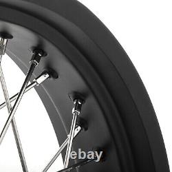 For BMW G310GS Aluminum Front 19 3 Rear 17 4.25 36 Spoke Wheels Rim Hub Set