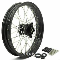 For BMW G310 GS 19 3 17 4.25 Aluminum Complete Front Rear Spoke Wheels Hubs