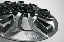 For Chevrolet Silverado 1500 2019-2021 Black 20 Wheel Skins Hub Caps Rim Covers