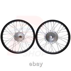 For HONDA PCX-160 2021 2022 2023 Front&Rear Wheel Rims Hub Spoke Set Black