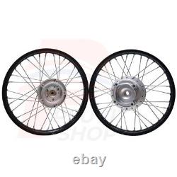 For HONDA PCX-160 2021 2022 2023 Front&Rear Wheel Rims Hub Spoke Set Black