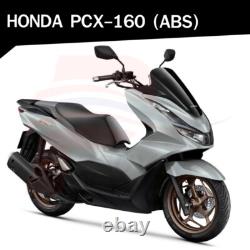 For HONDA PCX-160 2021 2022 2023 Front&Rear Wheel Rims Hub Spoke Set Black