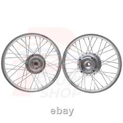 For HONDA PCX-160 2021 2022 2023 Front&Rear Wheel Rims Hub Spoke Set Silver