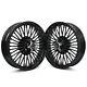 For Harley 16x3.5 Fat Spoke Front Rear Wheels Touring 84-07 Dyna Softail Fxdwg