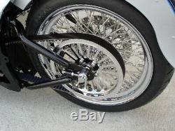 For Harley Softail Choppers Kcint Super Spoke 65 T 1 1/2 Pulley & Rotor Kit