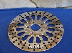 For Harley Softail Dyna Sportster 16 Lg Spoke 11.5 Front & Rear Brake Rotors