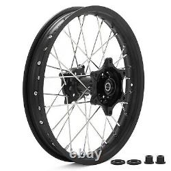 For Honda 21+18 Front Rear Wheel Black Rims Hubs Set CRF250L / Rally 2013-2020