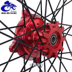 For Honda 21 Front 18 Rear CNC Spoked Wheels Rim Set XR650L 1993-2024 XR 650 L