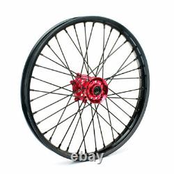 For Honda 21 Front 19 Rear Spoked Wheels Rotor Kit CRF250R 04-13 CRF450R 02-12