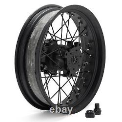 For Honda CB400X 19x3.0 17x4.25 Spoked Front Rear Wheels Rims & Disc Rotors