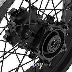 For Honda CB400X 19x3.0 17x4.25 Spoked Front Rear Wheels Rims & Disc Rotors