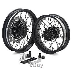 For Honda CB500X 2013-2018 193''Front 17.425'' Rear Wheels Rims Spokes Disc set