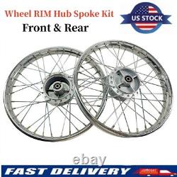 For Honda Trail CT90 CT200 Front & Rear Wheel Rim Ring & Hub with Spokes K0-K5