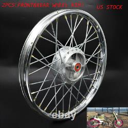 For Honda Trail CT90 CT200 K0-K5 Front + Rear Wheel Rim Ring with Hub, Spokes US