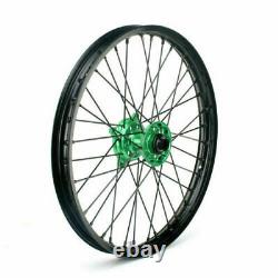 For KAWASAKI KX450 21+18 Front Rear Spoked Wheel Rim Set KX 450 2019 2020 2021