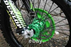 For Kawasaki 21x1.6 Front 19x2.15 Rear Spoked Wheels Set KX250F KX450F 06-18