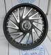 For Royal Enfield Classic 350 500 Front & Rear 16 Spokes Alloy Wheel Rim Pair