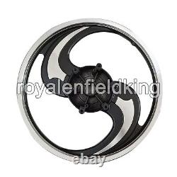 For Royal Enfield Classic 350 500 Front & Rear 2 Spoke Parado Alloy Wheel Rims