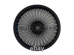 For Royal Enfield Classic 500cc Parado D1 Front & Rear 32 Spoke Black Alloy Rims