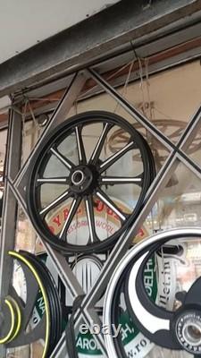 For Royal Enfield Classic Reborn 350 Front & Rear 10 Spokes Alloy Wheel Rim Pair