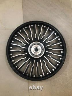 For Royal Enfield Classic Reborn 350 Front & Rear 24 Spokes Alloy Wheel Rim Pair