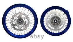 For Yamaha 2018-up YZ 65 Front and Rear Wheel Set Rim HD Spoke Rotor Sprocket