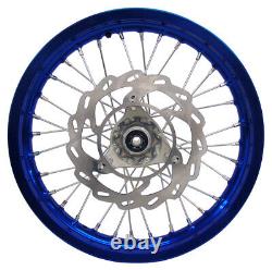 For Yamaha 2018-up YZ 65 Front and Rear Wheel Set Rim HD Spoke Rotor Sprocket
