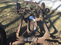 Ford Model T Frame Chassis Front End Rear End Wire Spoke Wheels